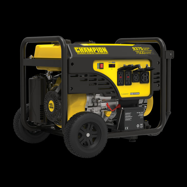 Champion 7,500 W Portable Generator with Electric Start