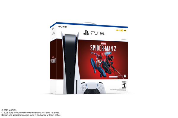 Sony PlayStation 5 Console Marvel’s Spider-Man 2 Slim Bundle