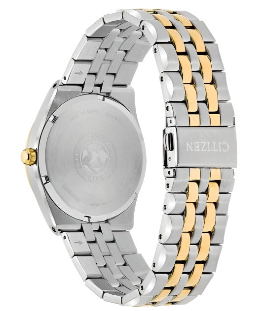 Citizen Mens Corso Eco-Drive Watch - Two-Tone Stainless Steel Bracelet