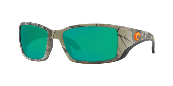 Costa Del Mar Mens Blackfin 69 Realtree Xtra Camo Frame - Green Mirror 580 Glass Lens - Non-Polarized Sunglasses