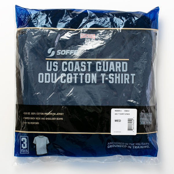ODU Cotton Short Sleeve T-Shirts - 3 Pack