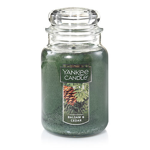 Yankee Candle Original Large Jar Candle - Balsam & Cedar