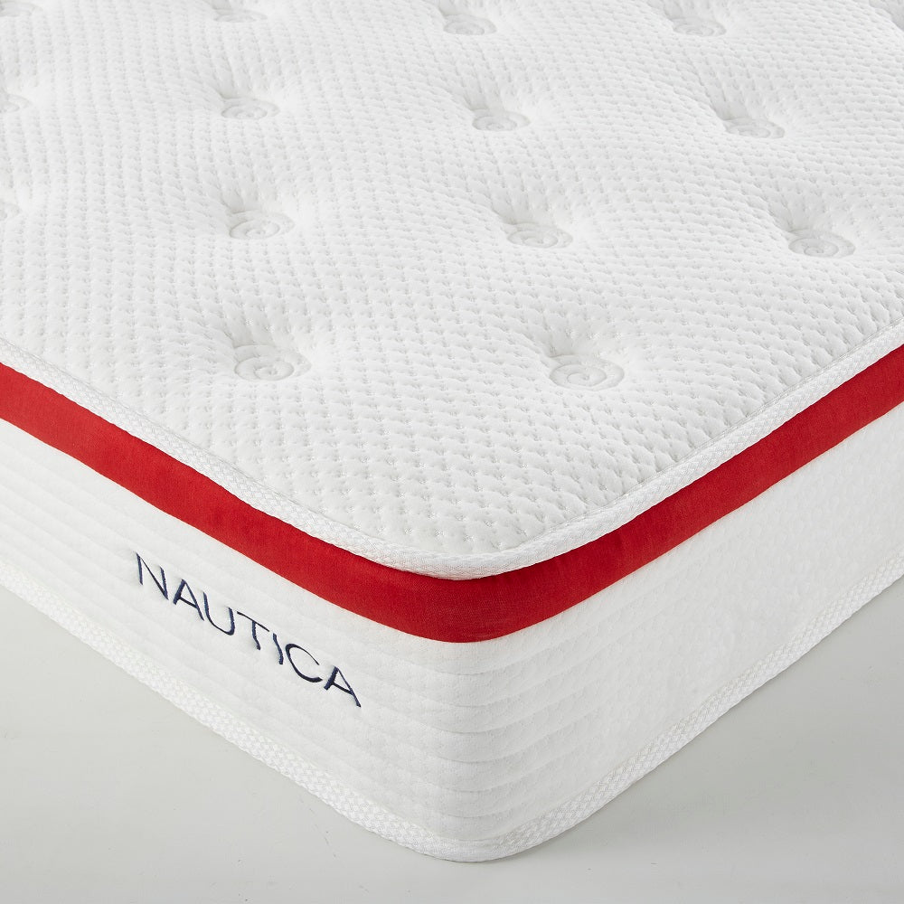 Nautica Home 10" Harmony Cushion Firm Hybrid Innerspring Mattress  - Twin
