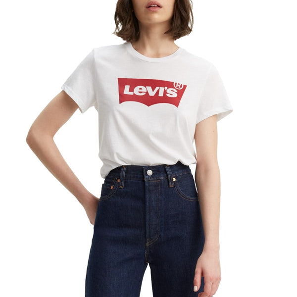 LEVI'S Womens Perfect Logo Short Sleeve T-Shirt
