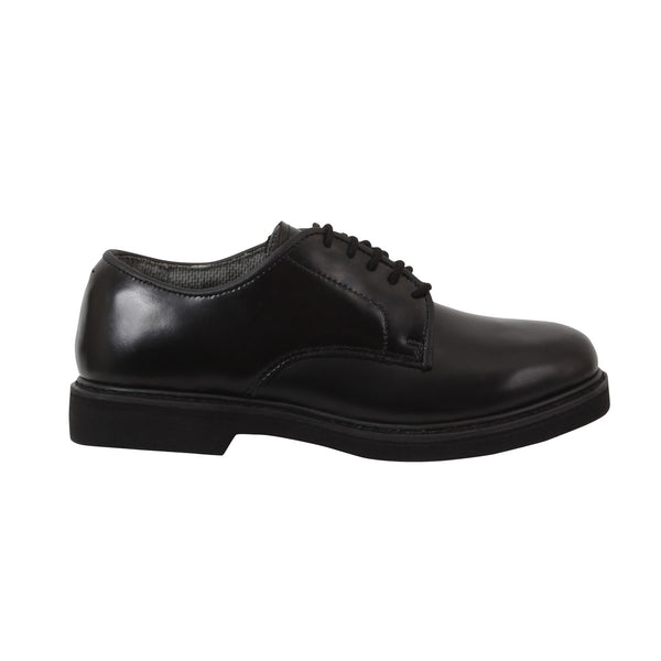 Rothco Mens Military Uniform Oxford Leather Shoes - Size 4 - 15 Regular/Wide
