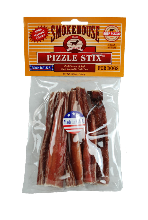 SMOKEHOUSE Pizzle Stix - 6 Count