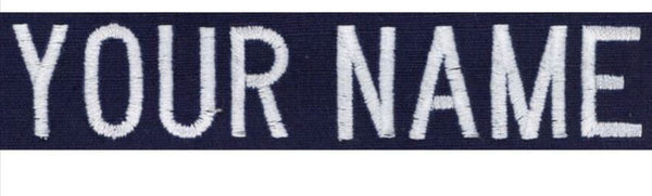 Vanguard CG Individual Name Tape Embroidered on Blue Rip-Stop