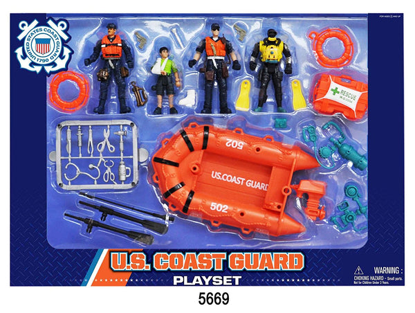 Coast Guard Playset -  Beach Rescue
