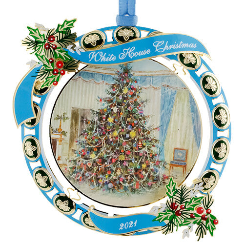ChemArt White House Collection - 2021 Lyndon Baines Johnson Ornament