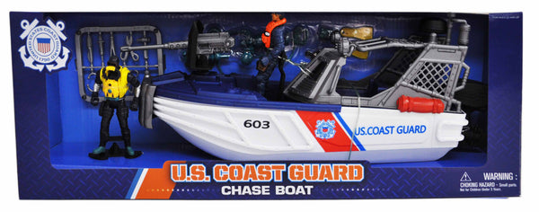 Coast Guard Playset - Rescue Chase Boat