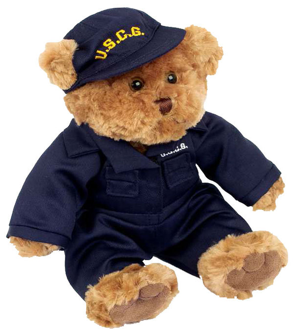 Coast Guard Plush - Bear - 10" Traditional Custom Suit