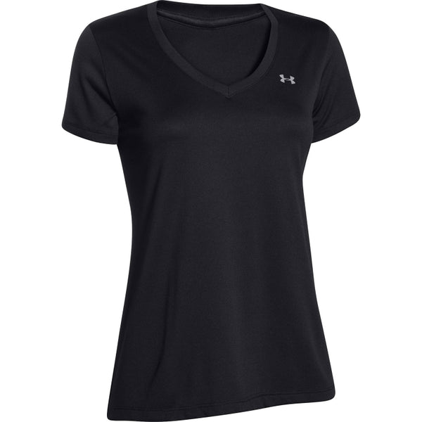 Under Armour Womens Tech V-Neck Short Sleeve T-Shirt