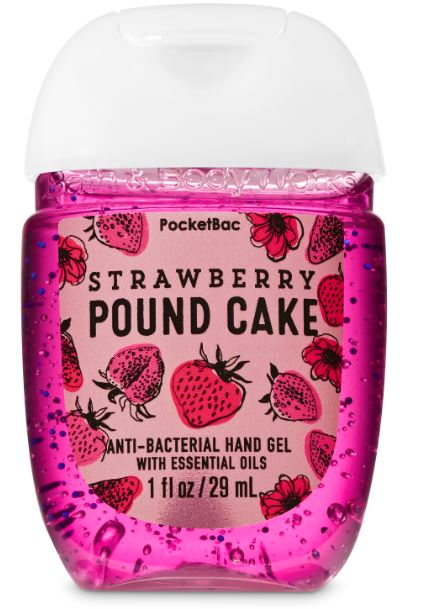Bath & Body Works PocketBac Hand Sanitizer - Strawberry Pound Cake