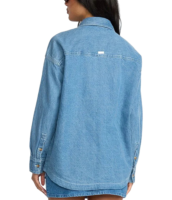 Billabong Women's Fadeaway Demin Shacket