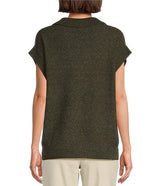 Tommy Bahama Womens Pebble Stitch Collared Sweater