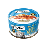 Fussie Cat Tuna with Small Anchovies Formula in Goat Milk Recipe Wet Cat Food - 2.47 oz.
