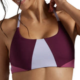 Born Primitive Womens Serenity Colorblock Sports Bra