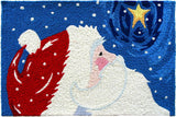 Jellybean Star Gazing Santa 20" X 30" Rug