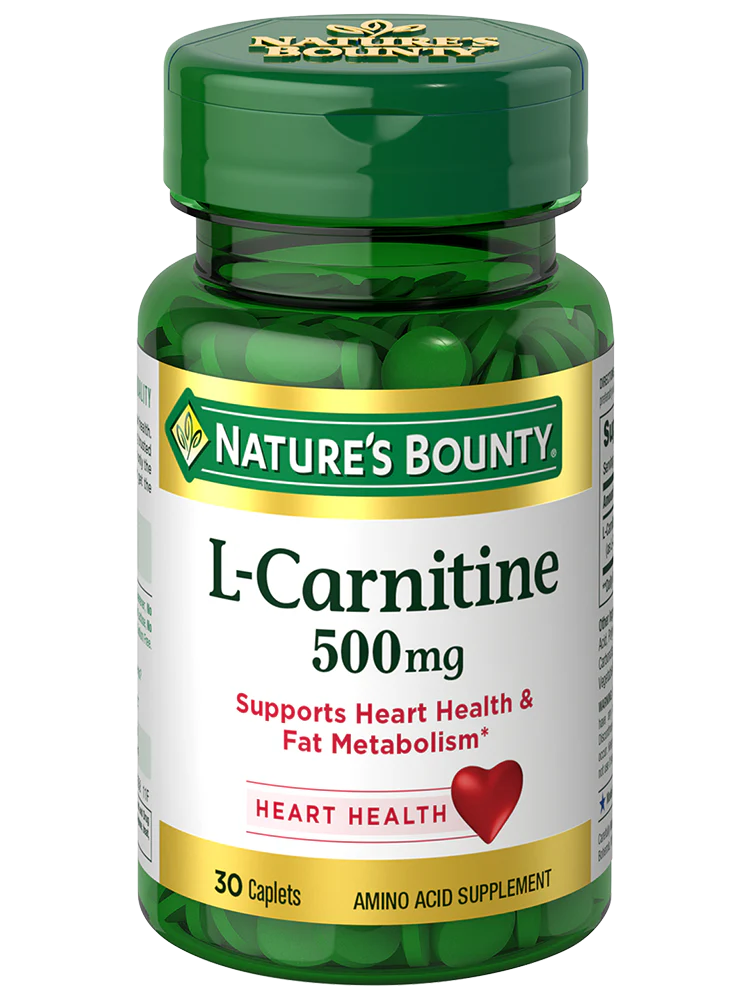 Nature's Bounty L-Carnitine Caplets - 500mg - 30 Count