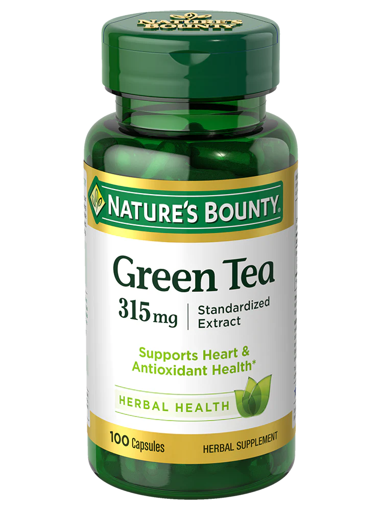 Nature's Bounty Green Tea Extract Capsules - 315mg - 100 Count