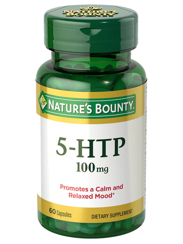 5-HTP Double Strength 100 mg. Capsules   60ct