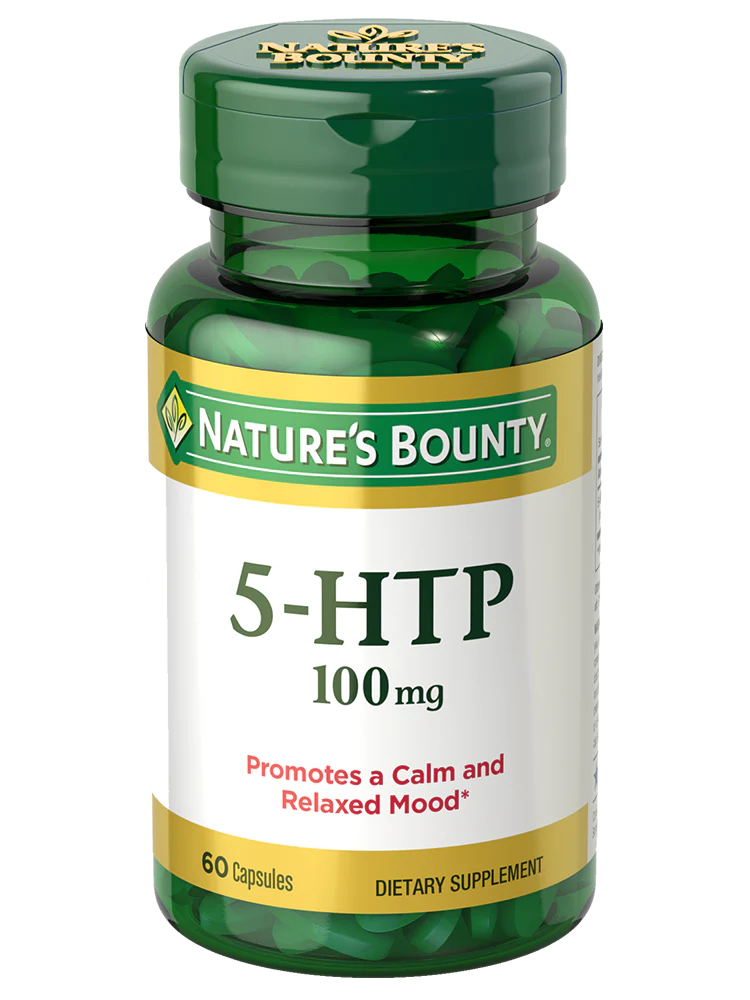 5-HTP Double Strength 100 mg. Capsules   60ct