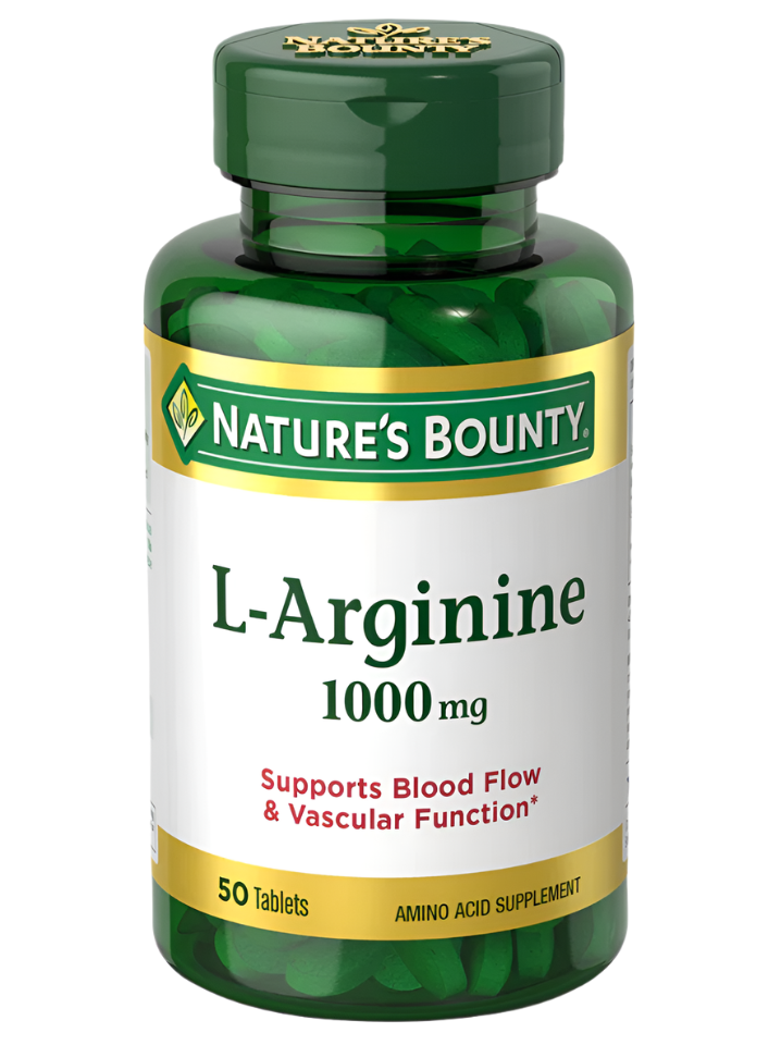 Nature's Bounty L-Arginine Tablets - 1000mg - 50 Count