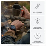 Garmin Instinct 3 GPS Smartwatch - 45 MM Solar Black with Black Band