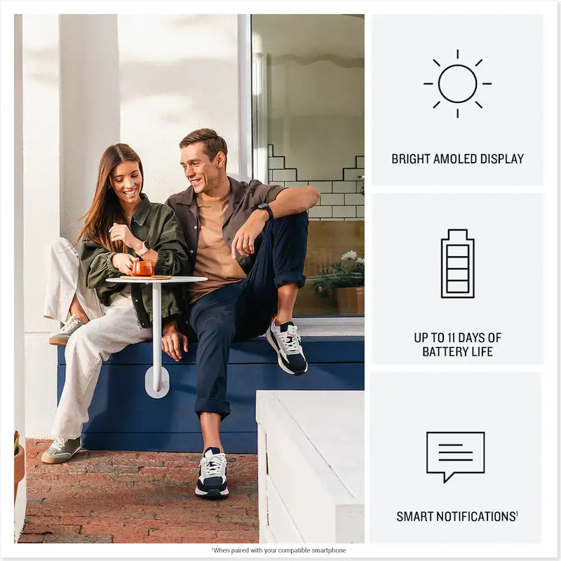 Garmin Vivoactive 6 GPS Smartwatch - 42 MM Slate with Black Band