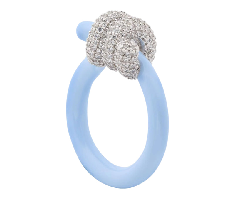 【日本未入荷カラー有り】katespade＊Ropes & Knots Pave Ring Amazon.com: kate spade new york Ropes & Knots Pave Ring