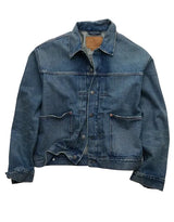 American Eagle Mens AE Relaxed Fit Denim Utility Jacket