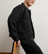 American Eagle Mens AE Denim Trucker Jacket