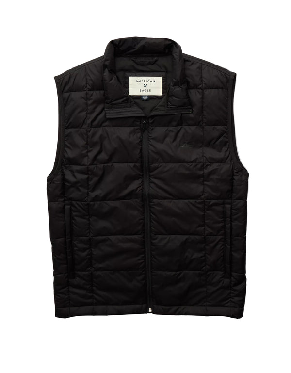 American Eagles Mens AE Lightweight Puffer Vest Jacket