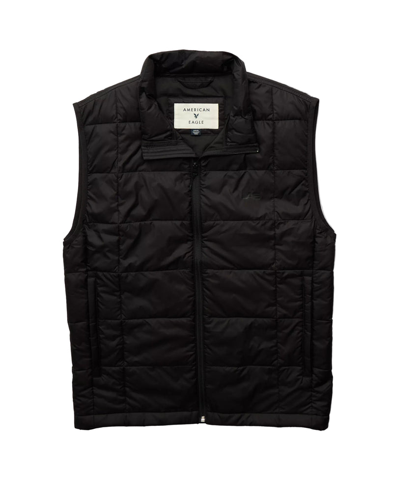 American Eagles Mens AE Lightweight Puffer Vest Jacket