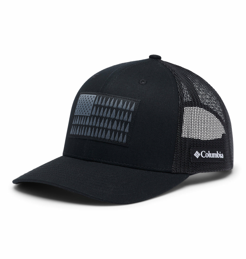 ☆関税込☆KIRSH★COLORING CHECK PATTERN FLEECE BALL CAP★ Columbia PFG Fish Flag Snap Back Unisex O/S Ball Cap in Blue