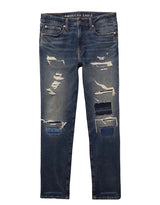 American Eagle Mens AE Flex+ Original Straight Jeans