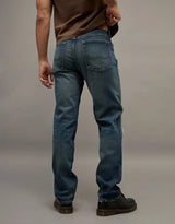 American Eagle Mens AE Flex+ Original Straight Jeans