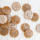 Nordic Ware Snowflake Cookie Stamps - 3 Pack