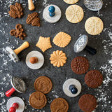 Nordic Ware Snowflake Cookie Stamps - 3 Pack