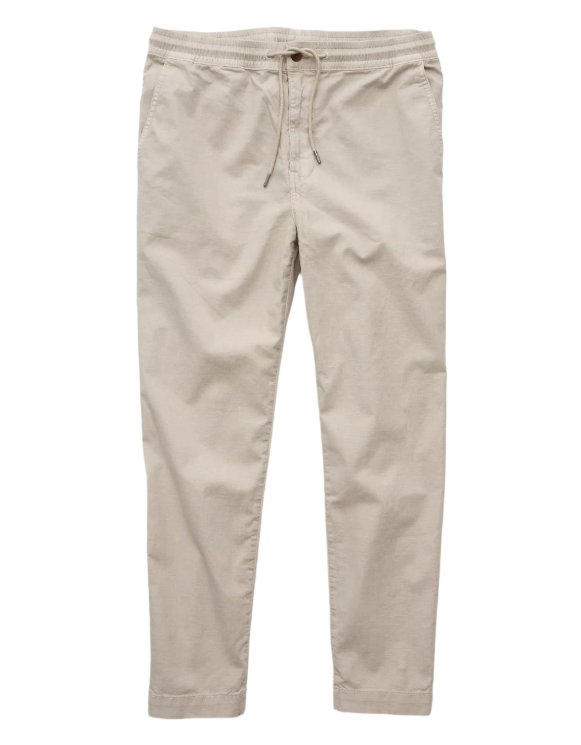 American Eagle Mens AE Flex Linen-Blend Athletic Fit Pull-On Pants