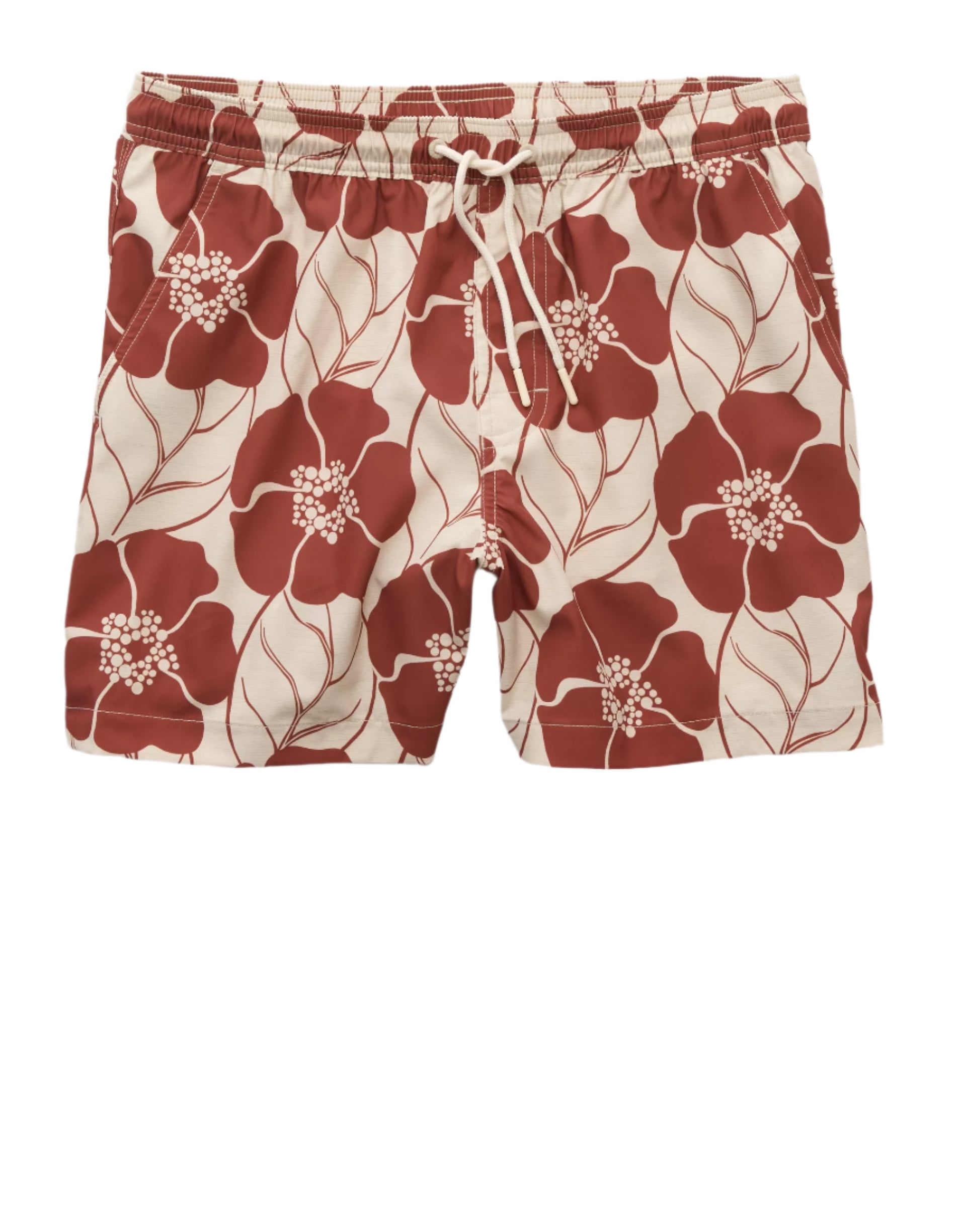 American Eagle Mens AE Flex 5" Swim Trunks