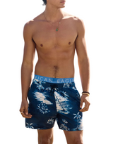 American Eagle Mens AE 5" Flex Swim Trunks