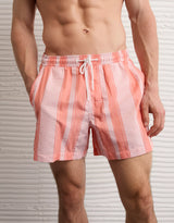 American Eagle Mens AE 5" Flex Swim Trunks