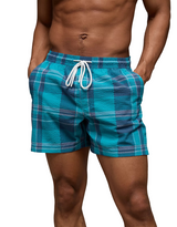 American Eagle Mens AE 5" Flex Swim Trunks