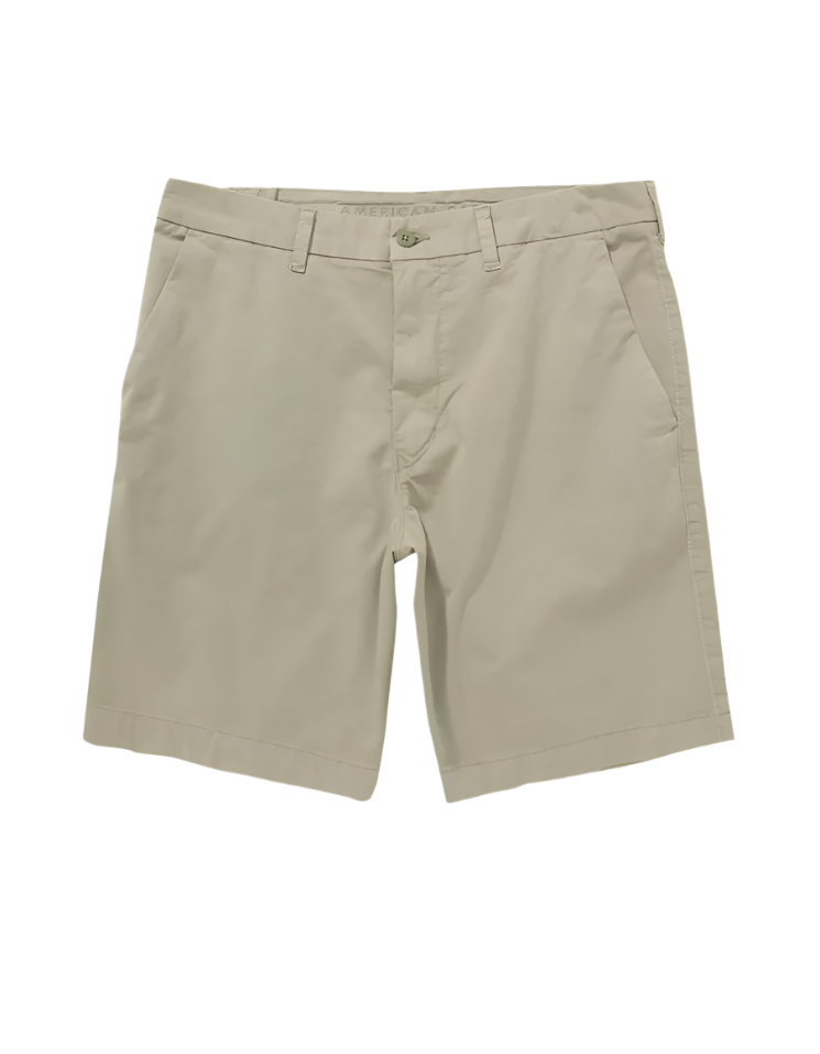 American Eagle Mens AE Flex 9" Chino Shorts