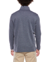 Brooks Brothers Mens Pique Half Zip Long Sleeve Shirt