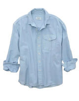 American Eagle Mens AE Everyday Relaxed Fit Oxford Long Sleeve Shirt