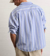 American Eagle Mens AE Everyday Standard Fit Oxford Button-Up Long Sleeve Shirt