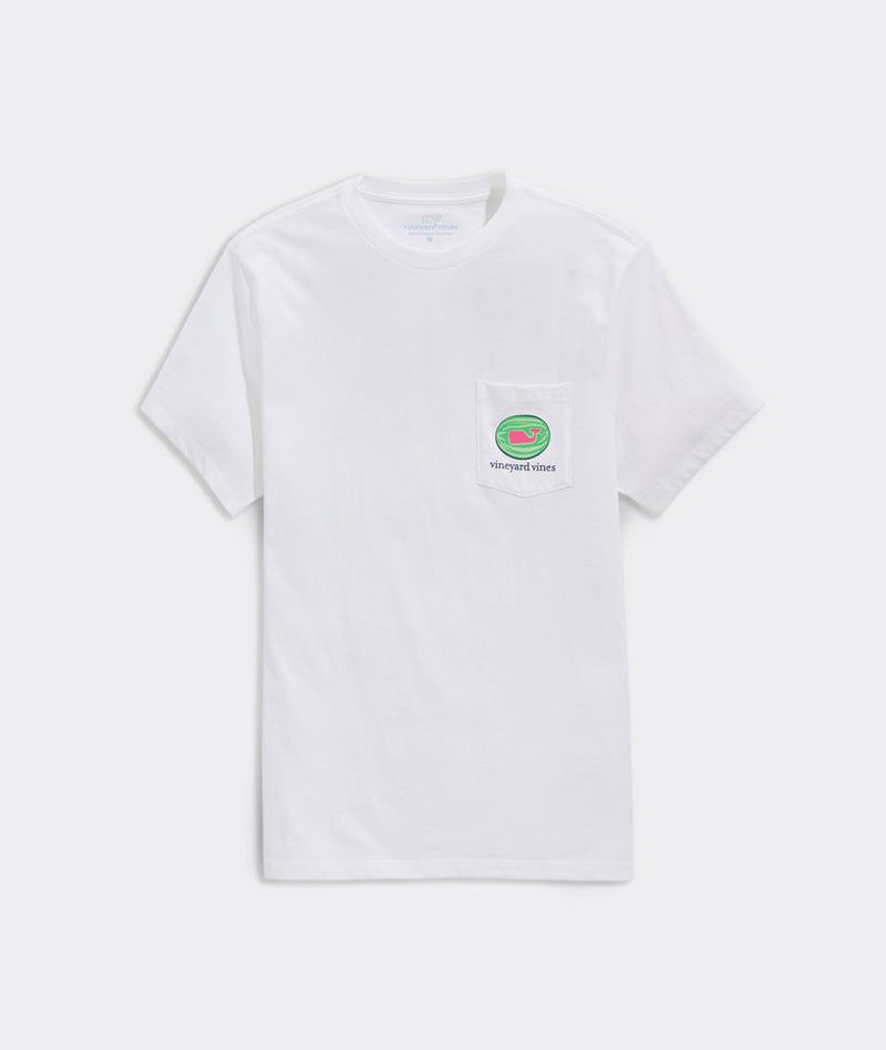 Vineyard Vines Mens Watermelon Whale Short Sleeve T-Shirt