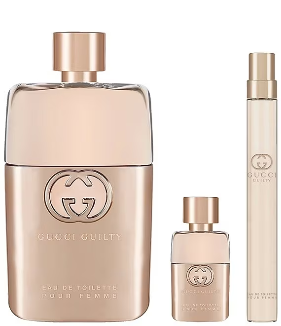 Gucci Guilty Pour Femme Eau De Toilette Trio Gift Set - 3-Piece